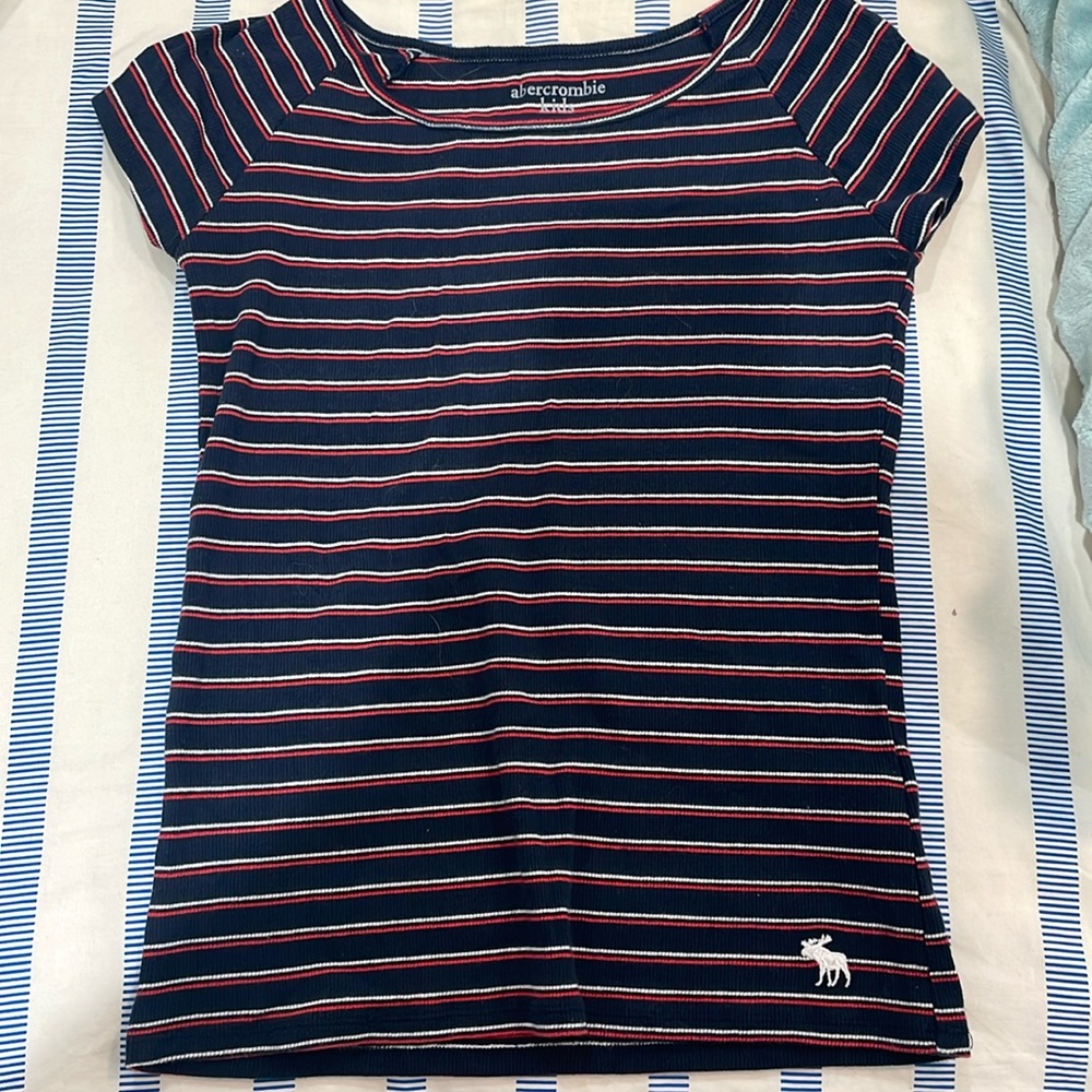 Abercrombie striped shirt